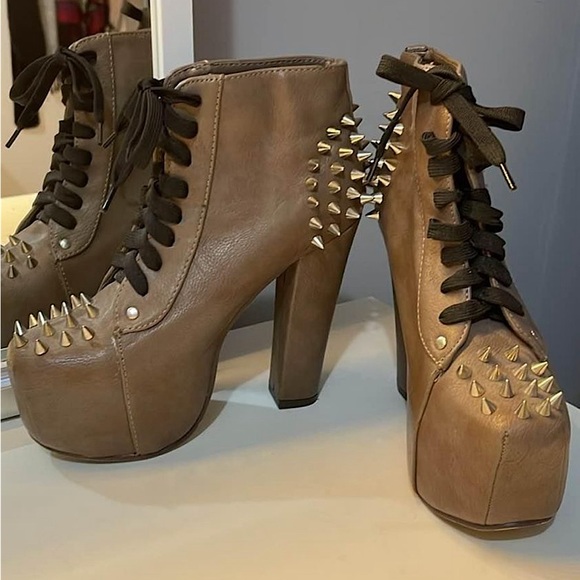 Glaze Shoes - 2014 Coachella Jeffrey Campbell Knockoff Platform Spike Heels Kesha Lady Gaga